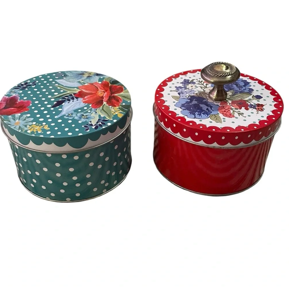 The Pioneer Woman Decorative Small‎ Tin Lids